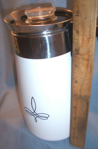 1970 ' s Corelle CORNING WARE 9 Cup COFFEE POT Coffeemaker Stove - Top Percolator 7
