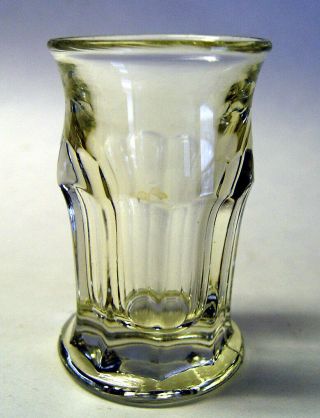 Gorgeous Victorian Thick Late 1800s Penny Lick Ice Cream Glass