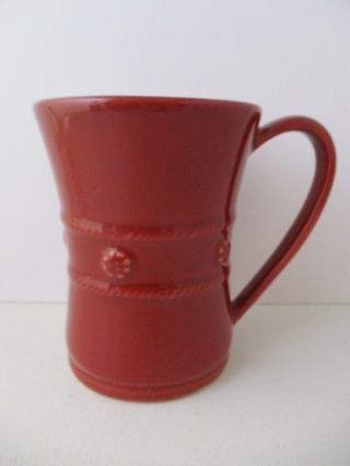 Juliska Berry & Thread Ruby/red Mug 4 5/8 " 0811e