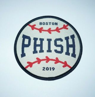Phish Patch,  Button Fenway Park Boston Red Sox July 5 & 6 2019 Pennant