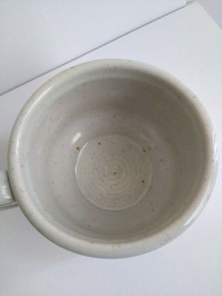 Vintage Chatham Pottery Chowder Mug,  Cape Cod Stoneware Salt glazed 3