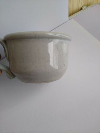 Vintage Chatham Pottery Chowder Mug,  Cape Cod Stoneware Salt glazed 5