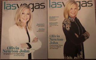 Olivia Newton John Las Vegas Magazines (2)
