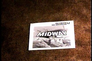 Midway Pressbook Complete Military