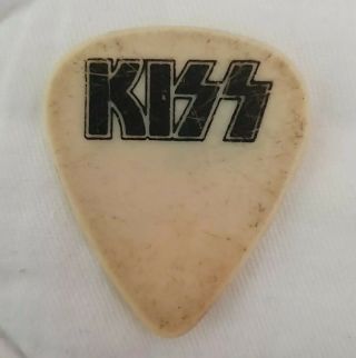 Kiss Paul Stanley Guitar Pick From Animalize Tour 1984.