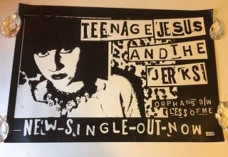 Lydia Lunch Teenage Jesus And The Jerks 1978 Promo Poster.