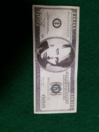 Marilyn Manson 666 Money Cash Concert Thrown From Stage