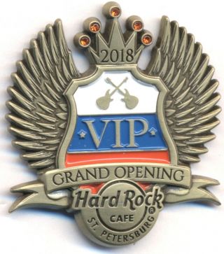Hard Rock Cafe St.  Petersburg Grand Opening Vip Pin