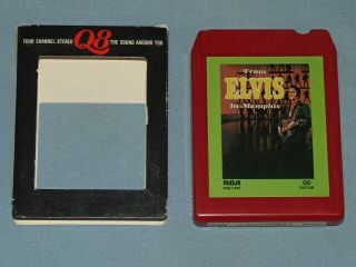 Elvis - " From Elvis In Memphis " Rca " Quad " 8 Track Tape W/sleeve