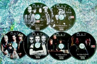 Button & The Cult Live Video Archives 1985 To 2006 6 Dvd Set Ian Astbury