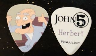 John5 Guitar Pick (1) Herbert Zombie Manson Family Guy John 5