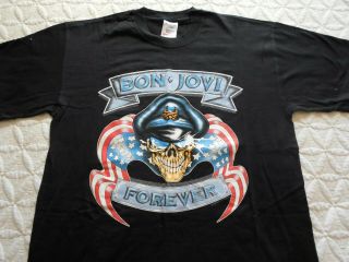 Very Rare Bon Jovi Japanese Tour T Shirt