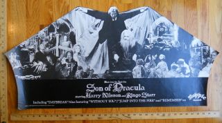 Nilsson RINGO Starr 1974 RApple LP film Son Of Dracula PROMO Poster Beatles 6