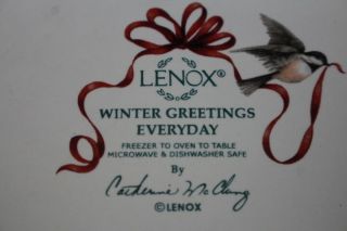 LENOX WINTER GREETINGS Everyday Red Cardinal Small 9 