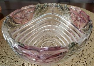 Germany Anna Hutte Bleikristall 24 PBO Lead Crystal Candy Bowl Vintage 7