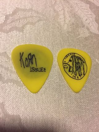 Korn Issues Tour Guitar Pick Head
