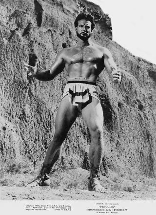 Steve Reeves - Hercules (1958) - 8 1/2 X 11