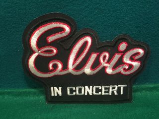 " Elvis In Concert " Patch Vintage 1970 