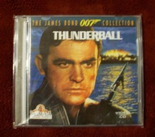 Thunderball,  James Bond 007,  Vintage Collectable Vcd,  Malaysia Import