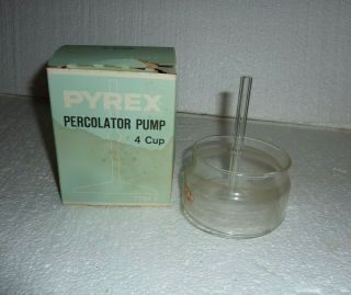 Vintage Nos Pyrex 7754 P Percolator Pump Stem 4 Cup Coffee Maker Part S - 22