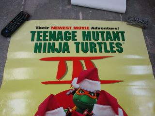 40x27 Vintage 90 ' s TMNT III Teenage Mutant Ninja Turtles 3 Movie Poster 1992 3