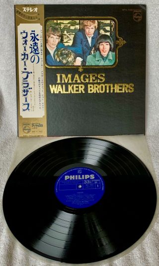 The Walker Brothers " Image " Ultra - Rare Japanese Only 1st Pressing W/obi