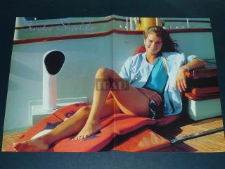 Brooke Shields Leggy 1988 Japan Pinup Poster 10x16 Ss4