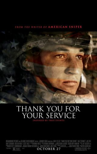 Thank You For Your Service - Ds Movie Poster 27x40