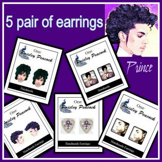 The Artist Formally Known As Prince Earrings Set Rogers Nelson