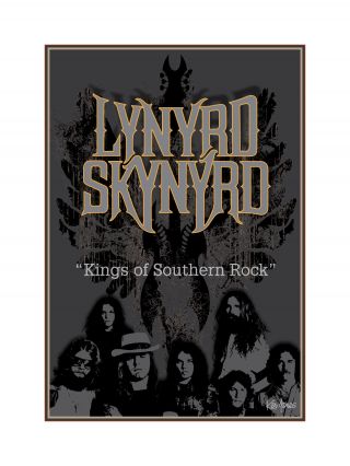 Lynard Skynard Band 18x24 Poster Print