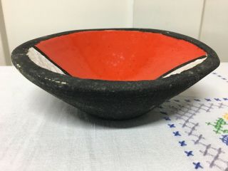 Mid - Century Modern Italian Pottery Bitossi Bowl 2