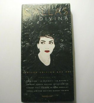 Maria Callas Oop Ltd/ed.  La Divina Complete 4 - Cd Opera Emi Box Set –