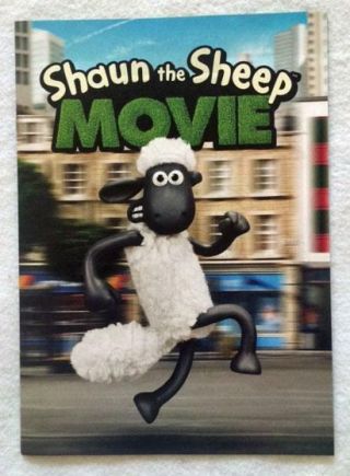 Shaun The Sheep - Promotional Movie Coloring Book Rare 2015