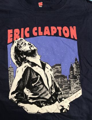 Eric Clapton 2018 Madison Sq Garden Ny Event T - Shirt Black