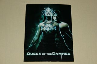 Queen Of The Damned - Press Kit Cd Rom Aaliyah Stuart Townsend Anne Rice Vampire