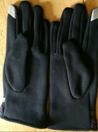Prince Rogers Nelson Black Love Symbol Gloves With Touch Screen Fingers 3