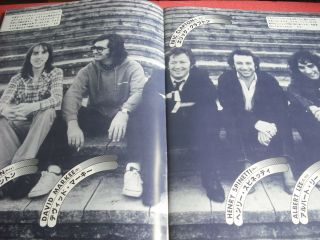 RARE ERIC CLAPTON Japan Tour Program 1979 Japanese Concert brochure Ticket Stub 6