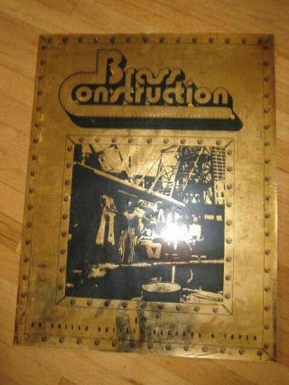 Brass Construction Promo Poster 18x24