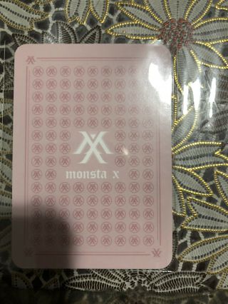 Monsta X Wonho Picnic in Monbebe World Official Photocard 2