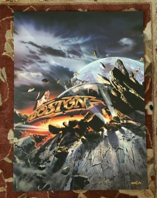 Boston Walk On Rare Promotional Poster From 1994