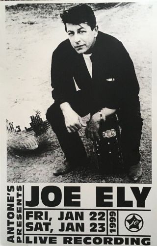 Joe Ely Poster - Antone 