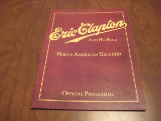 Eric Clapton And His Band - North American Tour 1979 - Official Programme (a, )
