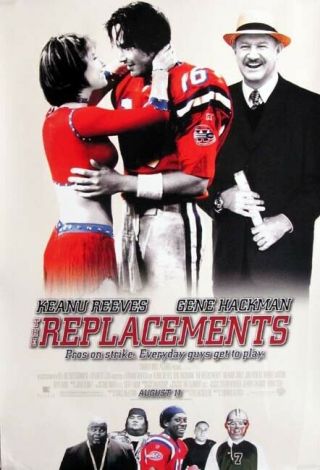 The Replacements D/s 27x40 Movie Poster 2000 Last One (th47)