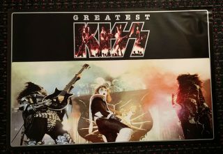 Kiss Greatest 24x36 Two Sided Promo Poster Record Store Display Mercury