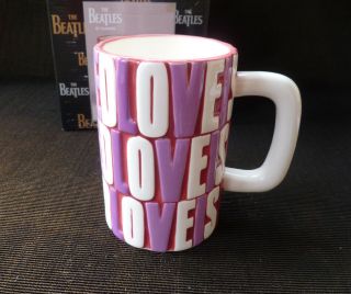 Vintage Vandor Mib Beatles All You Need Is Love Ceramic Mug 1999