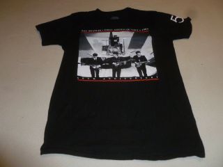 The Beatles First American Visit 1964 Shirt Size S 50th Anniversary 2014 Apple