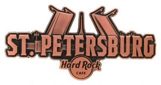 Hard Rock Cafe St.  Petersburg Core Destination Name Magnet