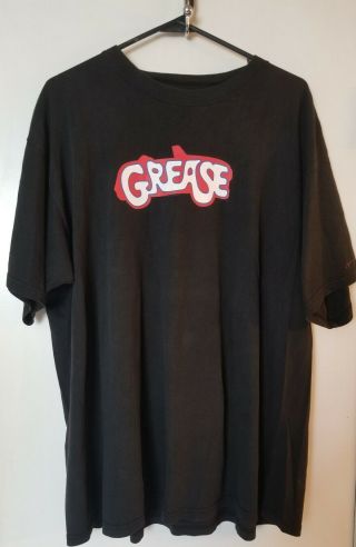 Grease 1998 Movie Release Anniversary T - Shirt Xl Black Unisex
