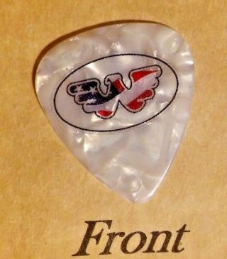 WAYLON JENNINGS band logo signature guitar pick - (q) 2