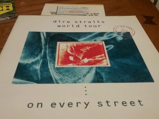 Dire Straits On Every Street World Tour Program